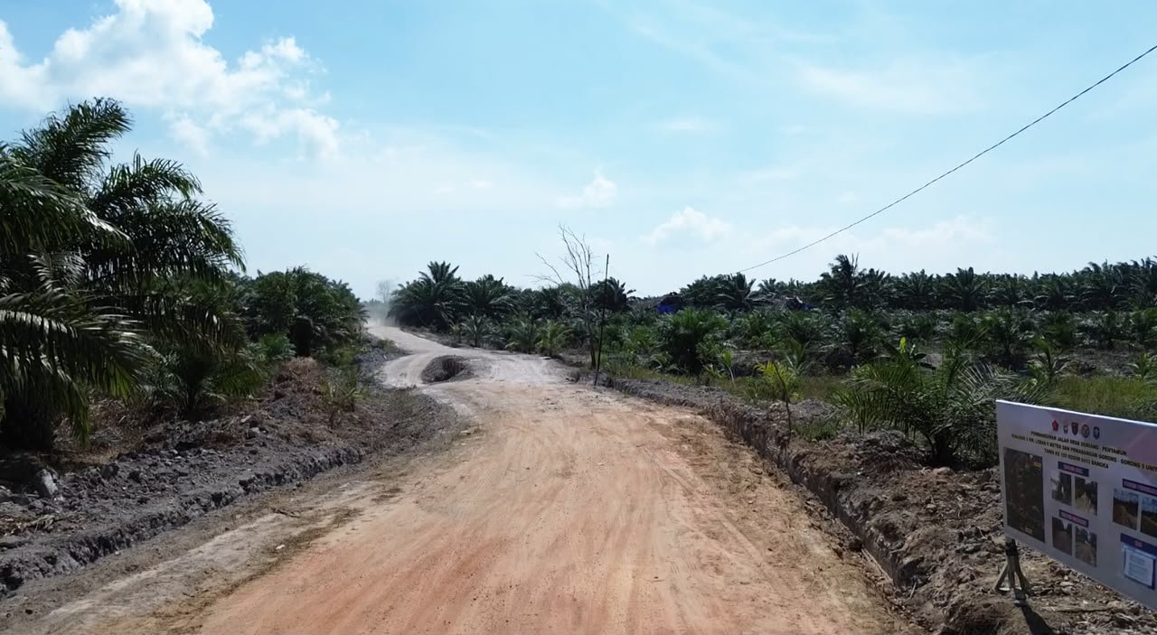 Gotong Royong Satgas dan Warga Berbuah Manis, Jalan Deniang-Penyamun 100 Persen