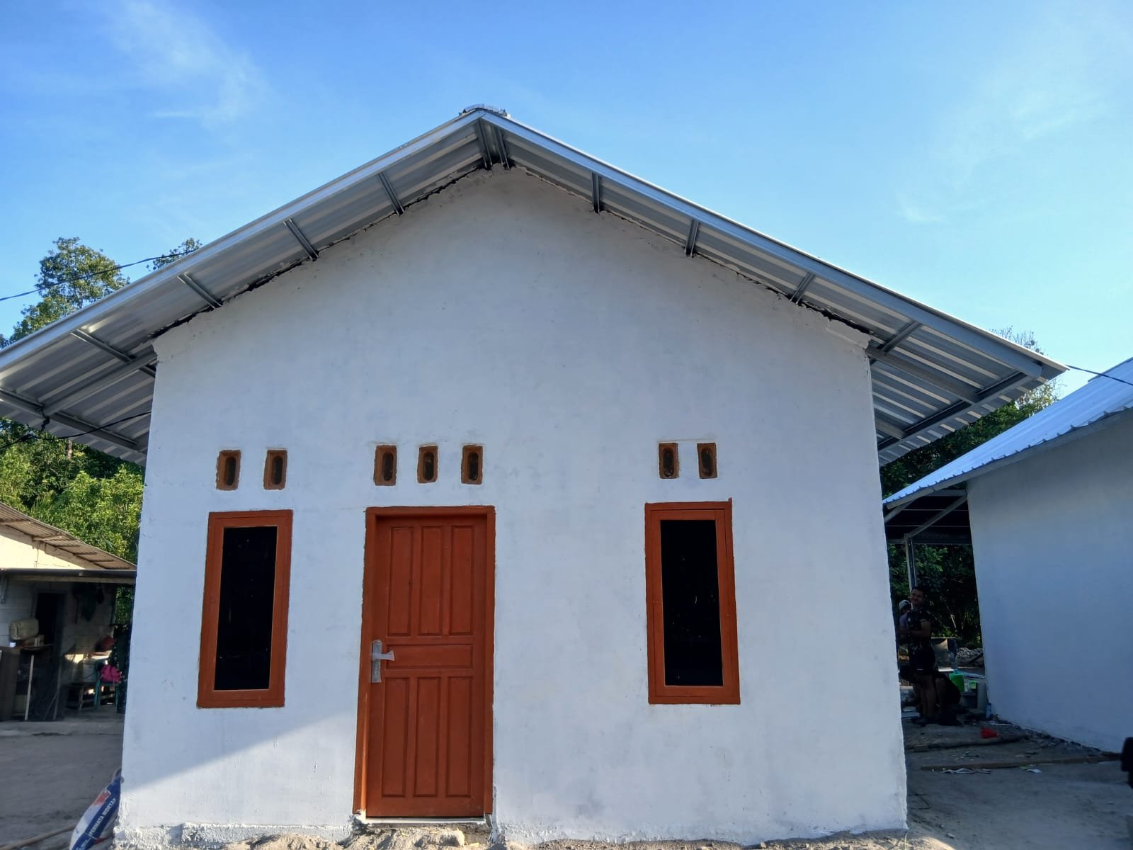 Air Mata Bahagia Ibu Rodiah, Rumah Layak Huni Kini Berdiri Kokoh Berkat TMMD