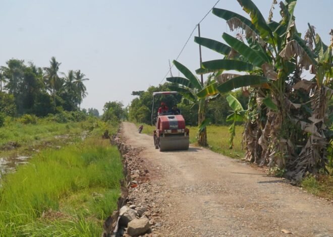 TMMD Satukan Langkah, Pemadatan Jalan Perkuat Akses Desa