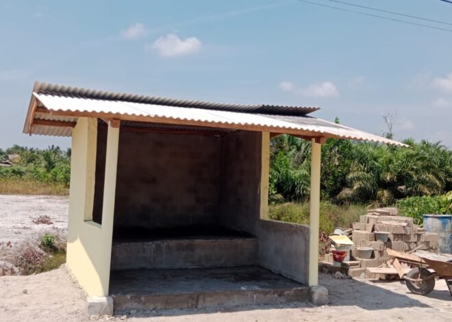 Siap Jaga Keamanan Desa! Pos Kamling Rampung Dibangun Satgas TMMD 129 Kodim 0413/Bangka dan Siap Digunakan Warga