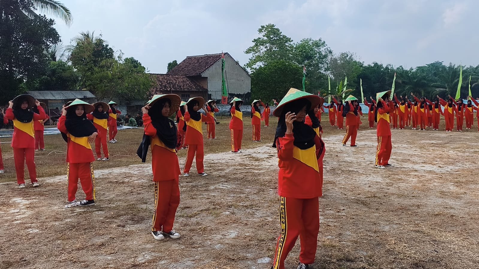 Sungkai Utara Jadi Saksi Kemeriahan Gladi Penutupan TMMD ke-129 Kodim 0412/Lampung Utara.