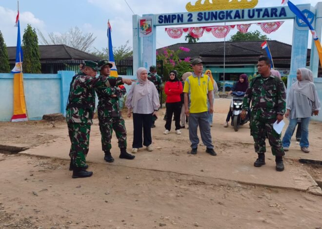 Jelang Penutupan TMMD ke-129, Dansatgas Pimpin Gladi Penyambutan Pangdam XXI/Radin Inten.