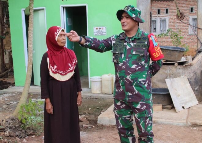 Dansatgas Tinjau Lokasi dan Sasaran TMMD ke-129 di Desa Baru Raharja