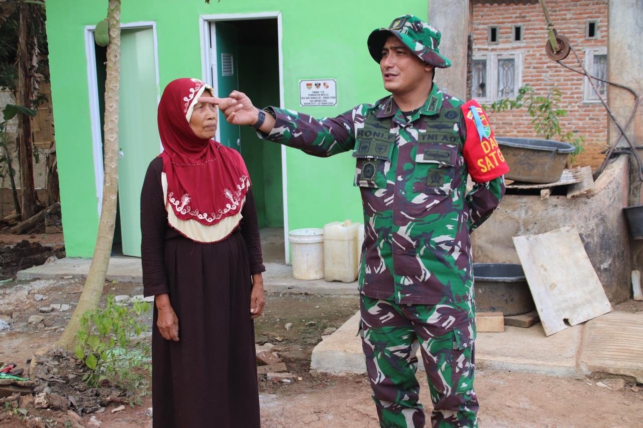 Dansatgas Tinjau Lokasi dan Sasaran TMMD ke-129 di Desa Baru Raharja