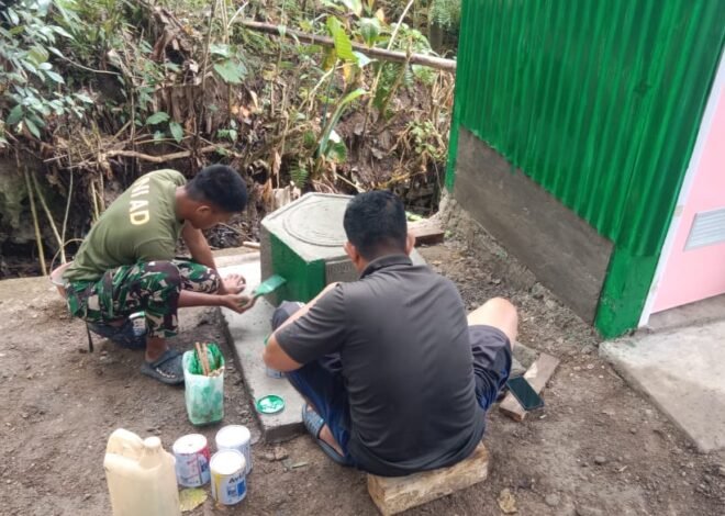 Prasasti Jambanisasi Jadi Penanda Karya TMMD ke-129 di Desa Langi