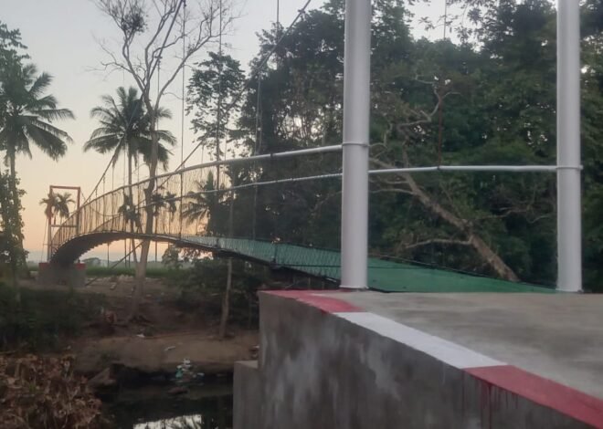 Tuntaskan Pembangunan Jembatan Gantung, Satgas TMMD Ke 129 Hadirkan Akses Aman Bagi Warga Sibulue Dan Bontocani