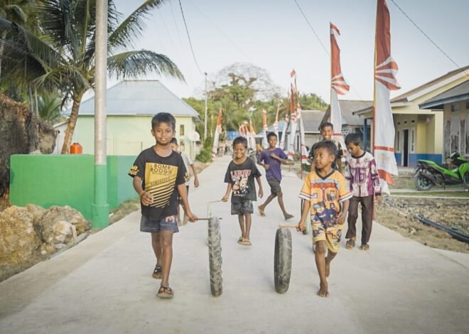 Jalan Rabat Beton TMMD Buka Akses Nyaman bagi Warga Polewali