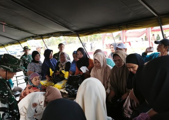 Harga Bersahabat, Pasar Murah Warnai Penutupan TMMD Ke-129 Kodim 1404/Pinrang