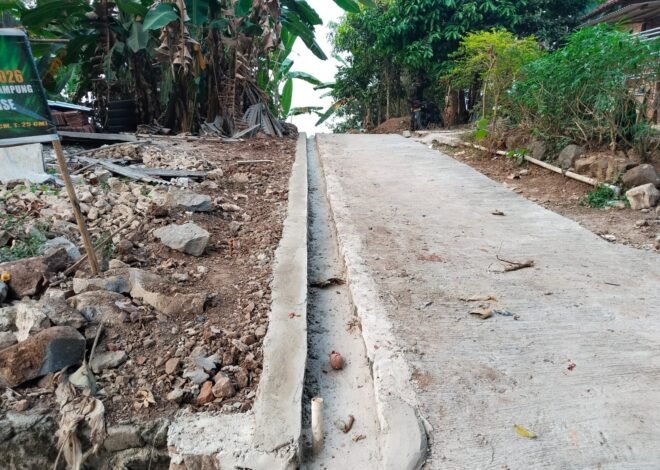 Delapan Meter Jalan Dicor, Satgas TMMD Percepat Penyambungan Akses Warga Pinang Jaya