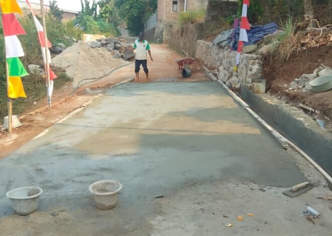 Jalan Lingkungan Diperkuat, TMMD ke-129 Buka Akses Mobilitas Warga Pinang Jaya
