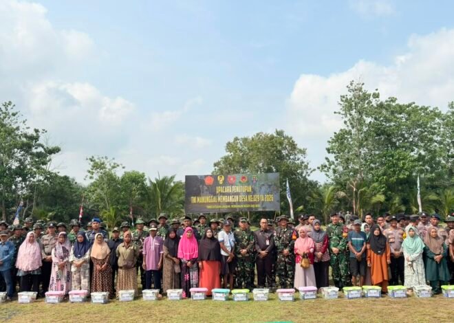 TMMD Ke-129 Resmi Ditutup, Pengabdian TNI di Perbatasan Tinggalkan Karya Nyata