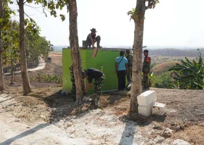 Hasil Maksimal TMMD 129 Kodim 0812/Lamongan: Dari Keramik Rapi, Pengecoran Malam Hari, Hingga Air Bersih