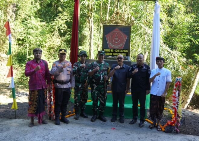 Gotong Royong Jadi Kunci, Jalan Rabat Beton TMMD Sekardadi Resmi Diresmikan