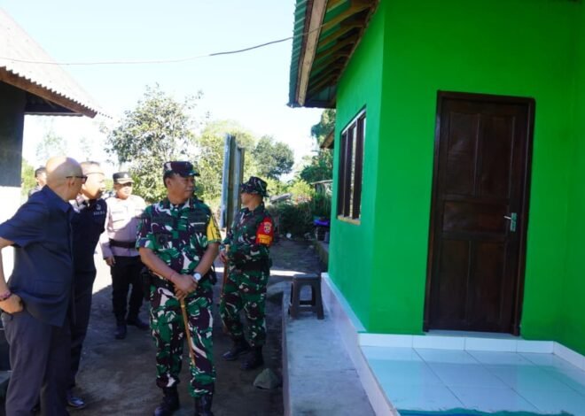 Danrem 163/Wira Satya Tinjau Langsung Hasil Pembangunan TMMD Ke-129 di Desa Sekardadi