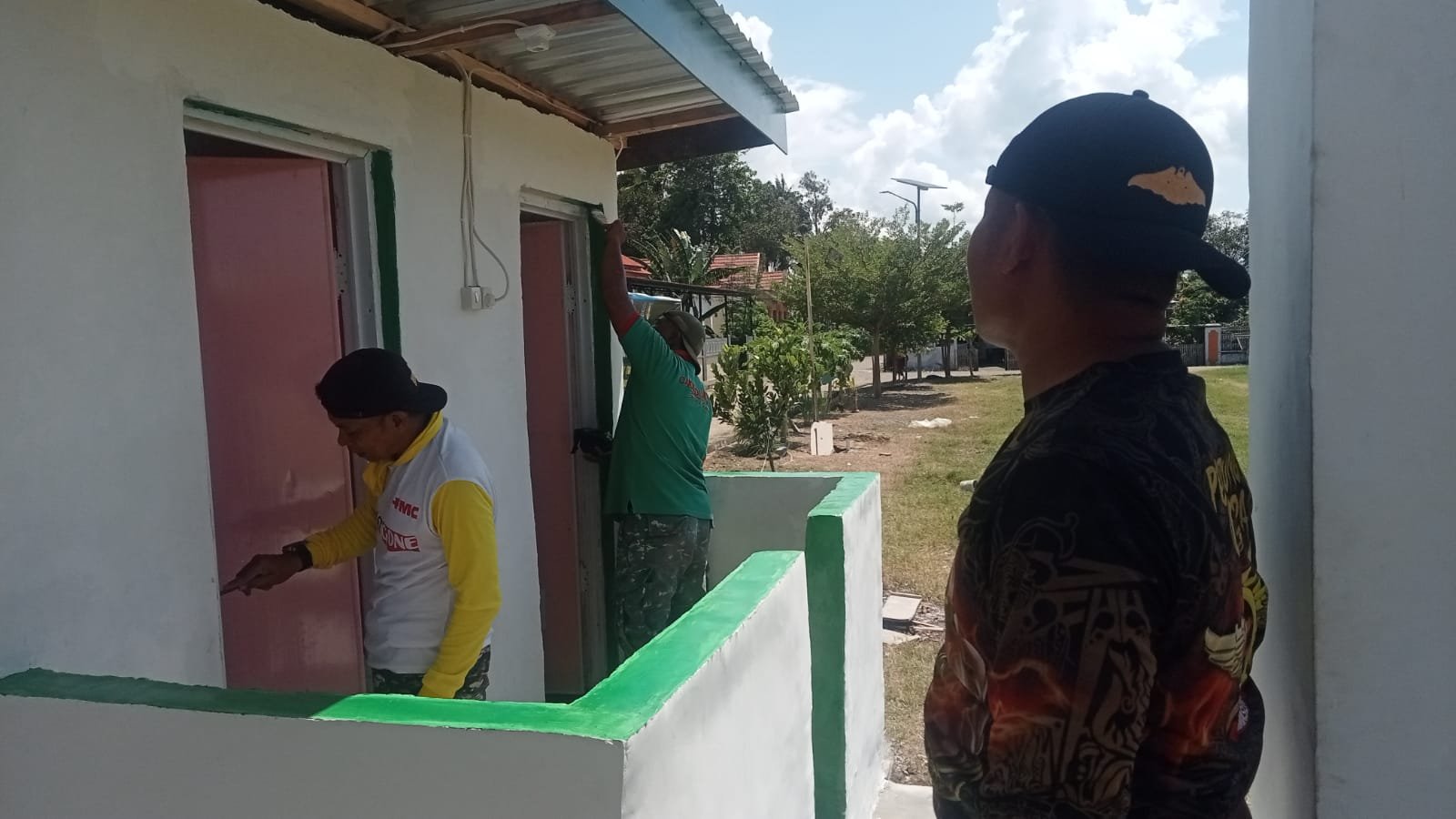 Pemantauan Jambanisasi TMMD Ke-129 oleh Serma Amran di Maroanging