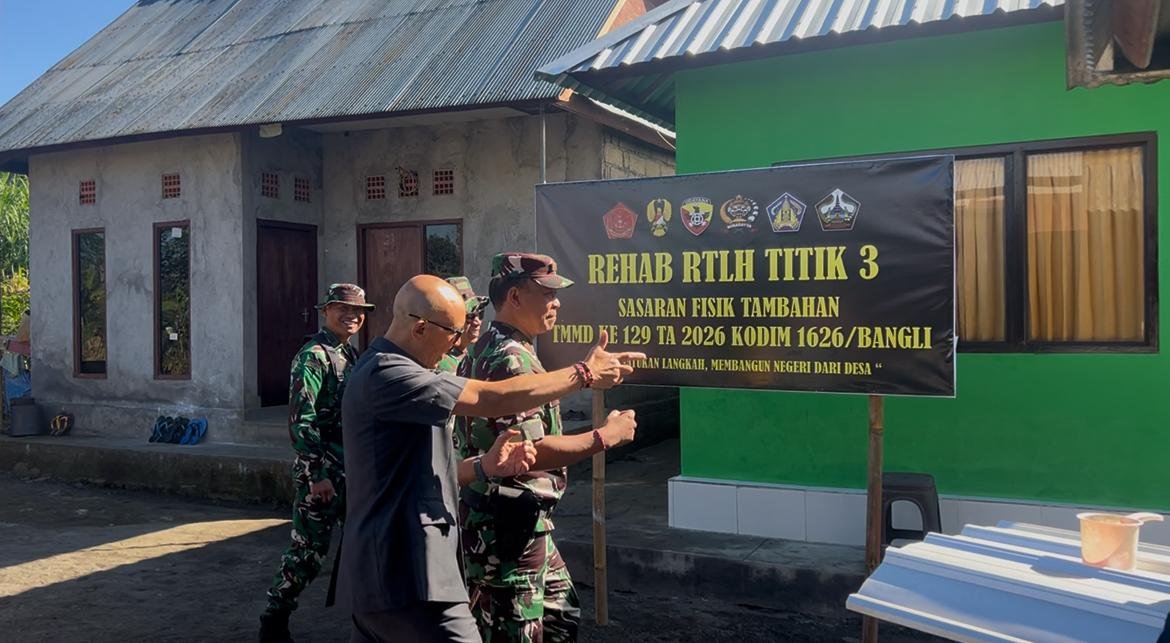 Danrem Pastikan Seluruh Sasaran TMMD Ke-129 Bangli Siap Dimanfaatkan Warga