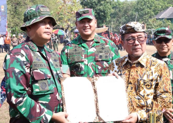 Tuntas Membangun, TMMD ke-129 Kodim 0620/Kab. Cirebon Resmi Berakhir di Desa Luwung Kencana, Ditutup Kasdam III/Siliwangi