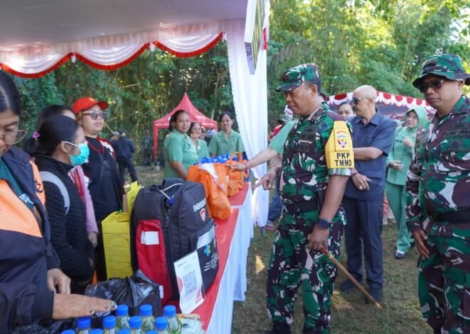 Bazar Murah Jadi Magnet Warga Saat Penutupan TMMD Ke-129 Kodim 1626/Bangli