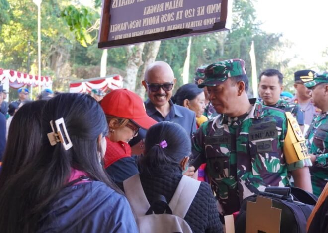 Pemeriksaan Kesehatan Gratis Sambut Warga di Penutupan TMMD Ke-129 Bangli