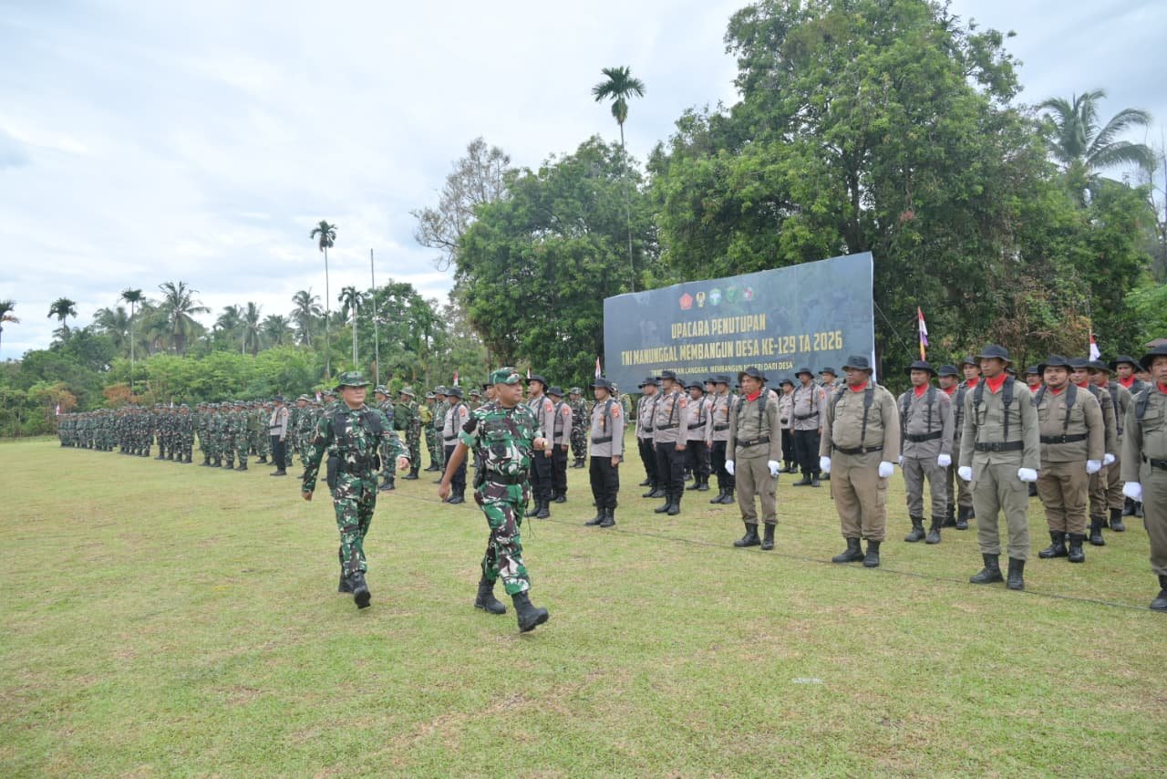TMMD ke-129 Kodim 0102/Pidie Resmi Ditutup, Kemandirian Ekonomi Jadi Warisan Pembangunan Desa