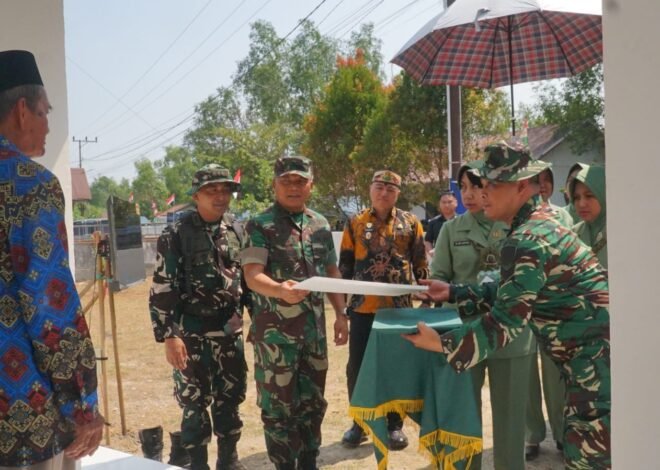 Mushola Desa Bandar Raya Kini Lebih Nyaman, Sasaran TMMD ke-129 Rampung 100 Persen
