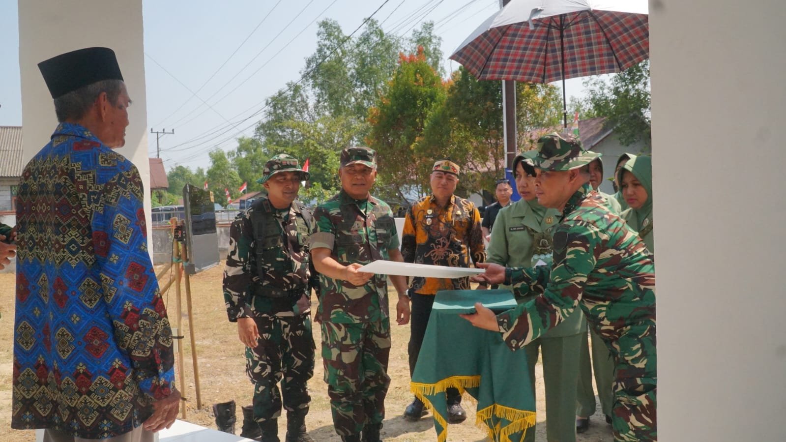 Mushola Desa Bandar Raya Kini Lebih Nyaman, Sasaran TMMD ke-129 Rampung 100 Persen