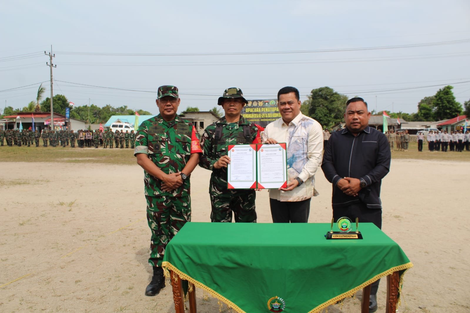 TMMD ke-129 Kodim 0315/Tanjungpinang Resmi Ditutup, Seluruh Sasaran Rampung 100 Persen