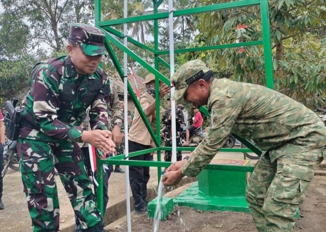 Usai Upacara Penutupan, Danrem 141/Toddopuli Beserta Rombongan Cek Langsung Hasil Pembangunan TMMD Ke 129