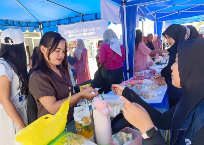 Pasar Murah Serbu Penutupan TMMD 129 Bojonegoro di Kesongo