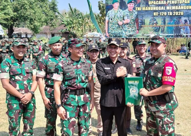 Tuntas 100 Persen! Sinergi Pemkab Bojonegoro dan TNI Sukses Ubah Wajah Desa Kesongo Lewat TMMD ke- 129