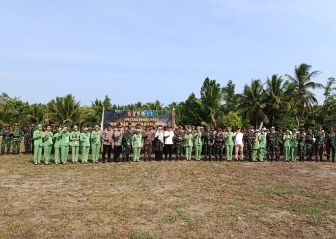 Pangdam II/Sriwijaya Resmi Tutup TMMD ke-129 di Desa Deniang, Sinergi TNI dan Rakyat untuk Kesejahteraan Masyarakat