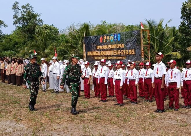 Dari Desa Deniang, TMMD ke-129 Perkuat Kemanunggalan TNI dan Rakyat