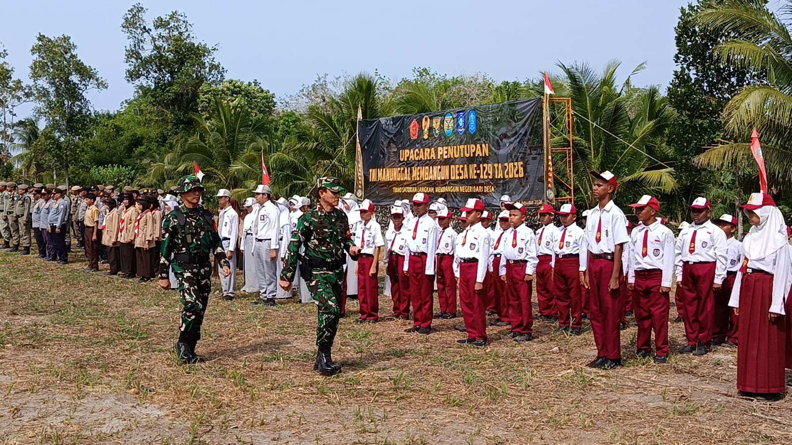 Dari Desa Deniang, TMMD ke-129 Perkuat Kemanunggalan TNI dan Rakyat