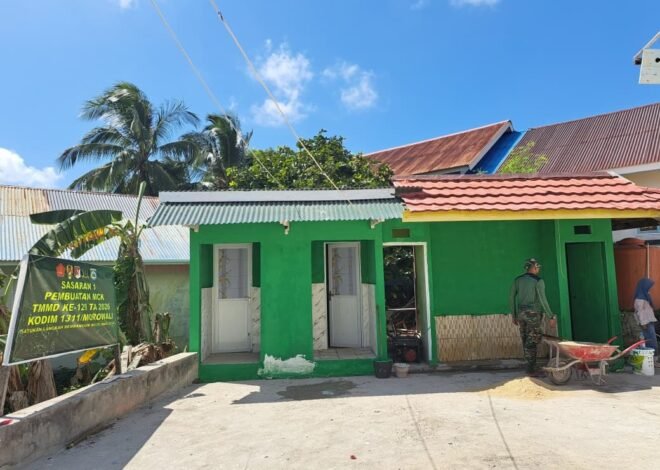 Pembangunan MCK Masjid Desa Umbele Masuki Tahap Pembersihan dan Finishing