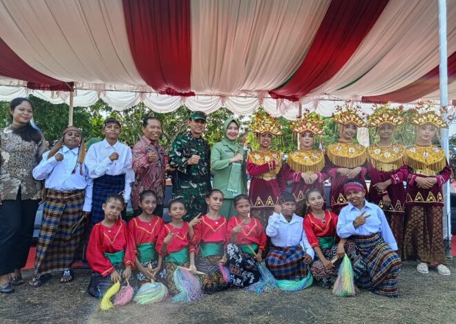 Mayjen TNI Ujang Darwis Resmikan Akhir TMMD ke-129 di Desa Deniang