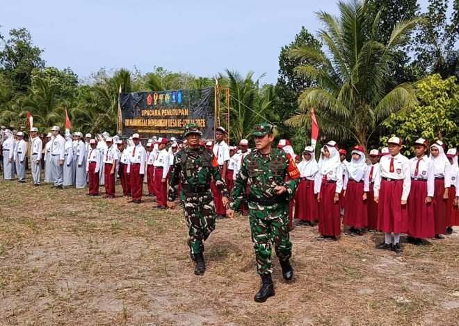 Penutupan TMMD ke-129 Jadi Momentum Perkuat Kemandirian Masyarakat Desa Deniang