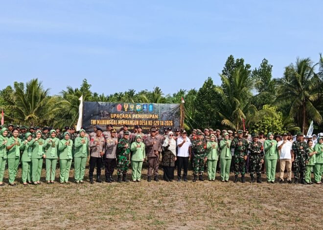 TMMD ke-129 Ditutup, Pangdam II/Sriwijaya Tekankan Gotong Royong dan Kemanunggalan TNI-Rakyat