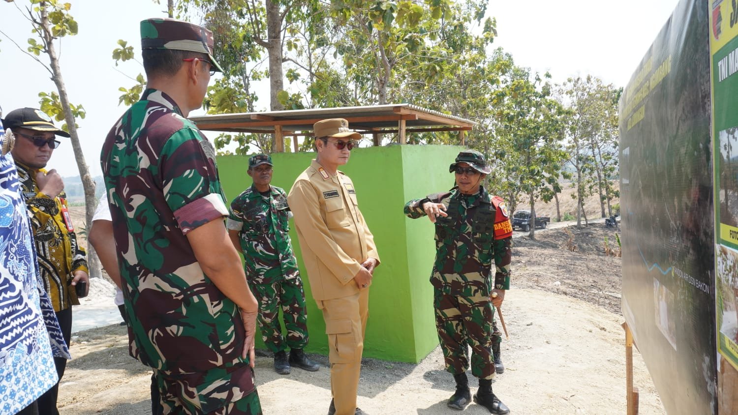 Tandon Air TMMD 129 Kodim 0812/Lamongan, Solusi Air Bersih bagi Dusun Bakon