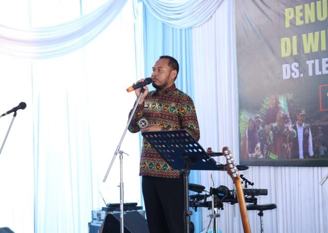 Kades Tlemang Sampaikan Rasa Syukur atas Transformasi Desa melalui TMMD 129