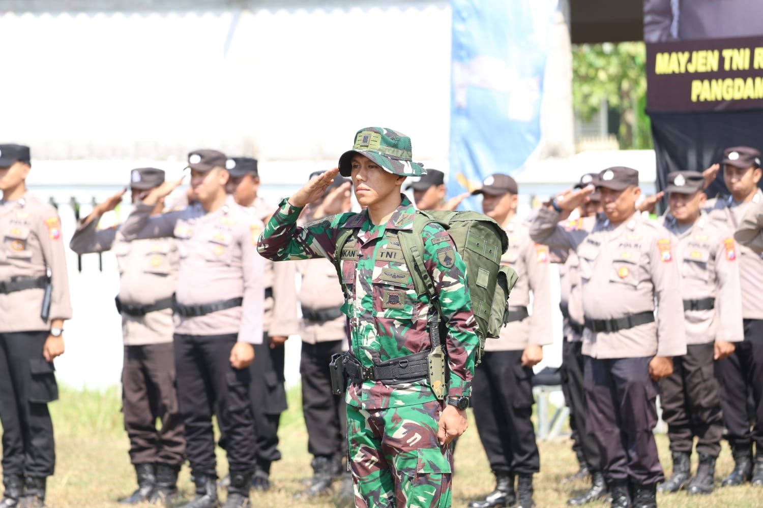 Pemimpin Upacara TMMD 129, Kapten Khidir Tampilkan Kepemimpinan Memukau di Desa Tlemang