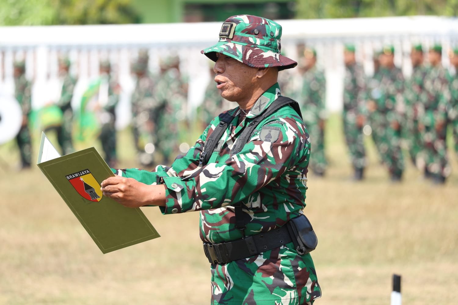 Kapten Yudhi Ungkap Kesuksesan TMMD 129 dalam Upacara Penutupan di Tlemang