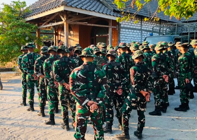 Letda Inf Hasan Nakhodai Apel Final Sebelum Purna Tugas TMMD di Tlemang