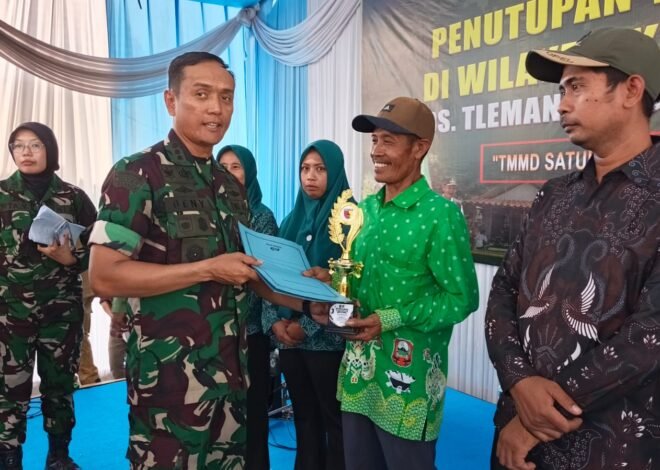 Piala Dansatgas TMMD 129: Apresiasi Kolonel Arm Beny untuk Kejuaraan Voli Desa Tlemang