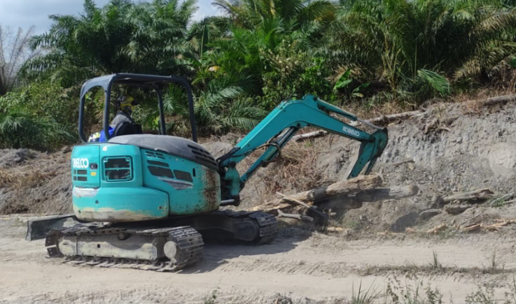 Satgas TMMD Ke-129 Kodim 0413/Bangka Maksimalkan Pemasangan Gorong-Gorong untuk Kelancaran Drainase