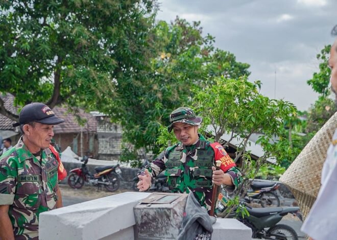 Tinjau Langsung Proyek Fisik, Dansatgas TMMD 129 Letkol Inf Deni Suryo Pastikan Pembangunan Berkualitas dan Tepat Waktu
