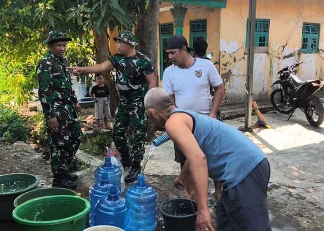 Peduli Kebutuhan Dasar Masyarakat, TMMD ke-129 Kodim 0620 Hadirkan Bantuan Air Bersih di Desa Luwung Kencana