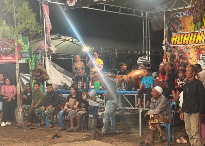 Acara Jaranan Jadi Sarana Satgas TMMD Ke-129 Menyerap Aspirasi Warga Desa Bandaraya