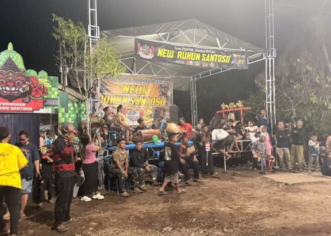 Kehadiran Satgas TMMD Ke-129 di Acara Jaranan Disambut Antusias Warga Desa Bandaraya