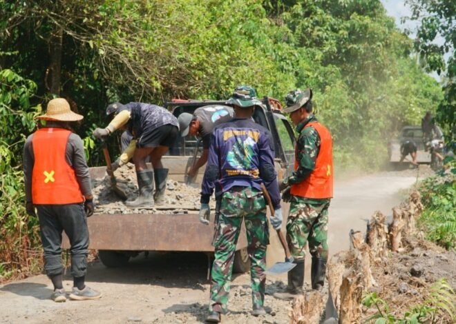Tuntas 100 Persen, Jalan TMMD Ke-129 Siap Permudah Mobilitas Warga Desa Bandar Raya
