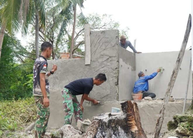 Pekerjaan Manunggal Air Bersih di Masjid Desa Umbele Lama Tunjukkan Progres Sangat Baik
